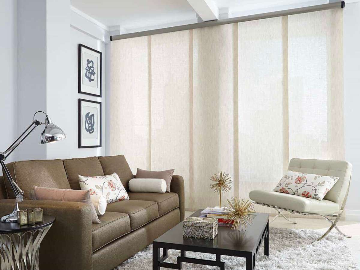 panel track shades | window treatments in blue bell, pa