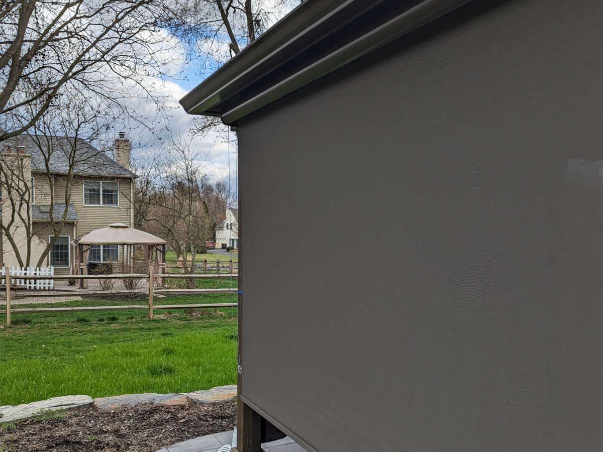 exterior window shades in Bucks and Montgomery Counties