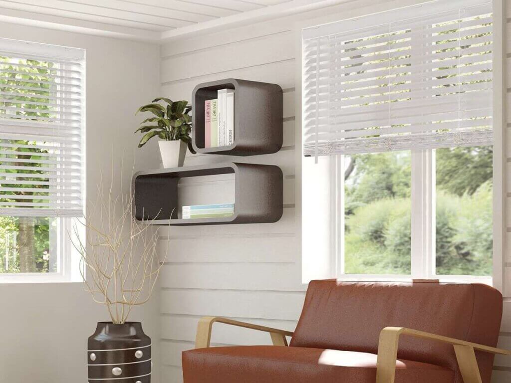 If sustainability is on your radar, you'll be glad to know that wood blinds are an eco-friendly window treatment option.