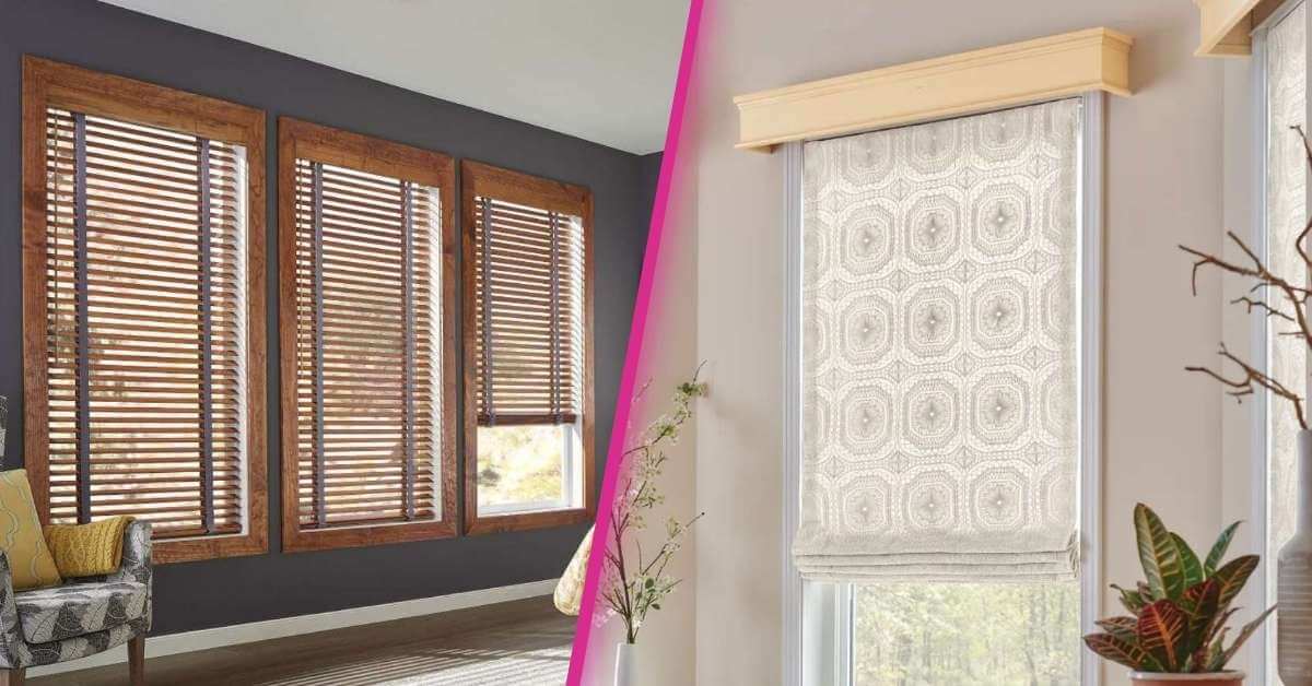 Blinds vs Shades Bloomin' Blinds Buxmont